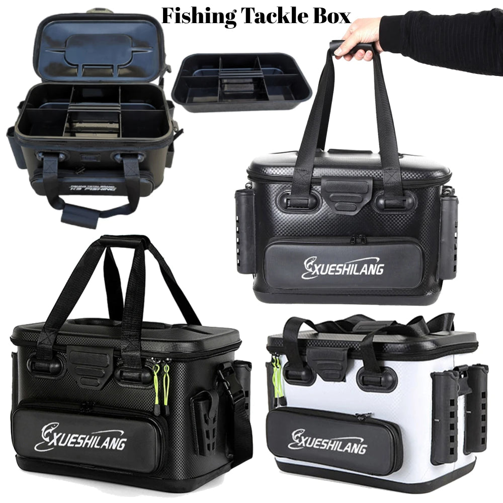 EVA Multifunction Fishing Bag Rod Bait Reel Portable Fish Storage Bag