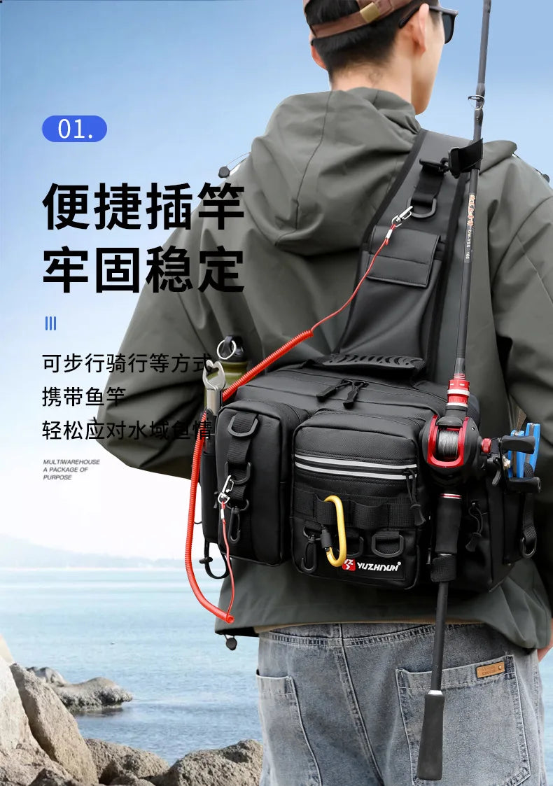 Fishing Tackle Backpack Lure Box Storage