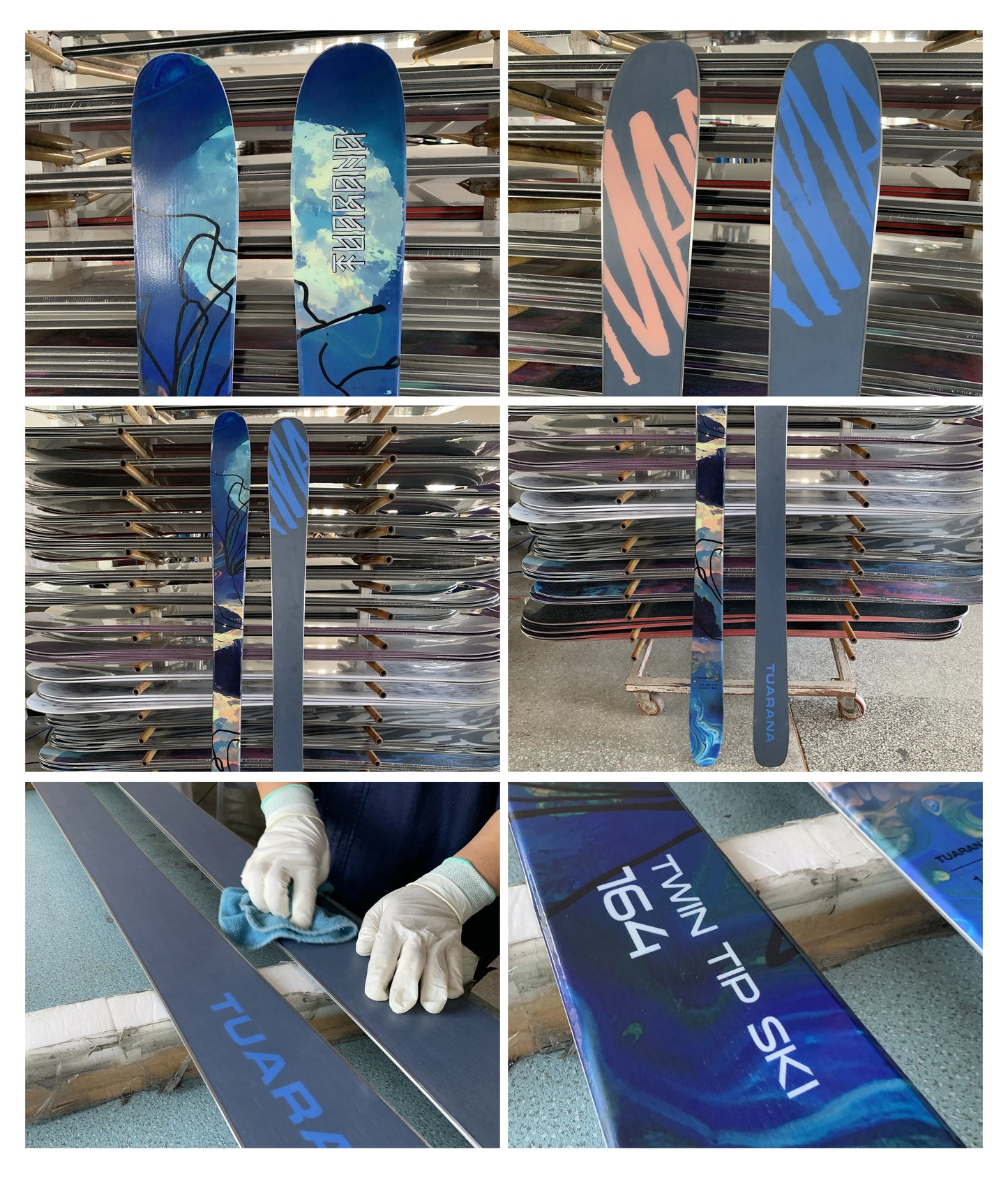 New Season Soft Light Durable Park All Mountain Rail Jib Freestyle Skis Twin Tip Alpine Ski