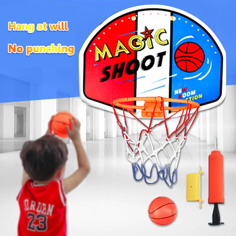 Indoor Mini Basketball Hoop Sports Fan Backboards For Kids Boys Girls Door Room