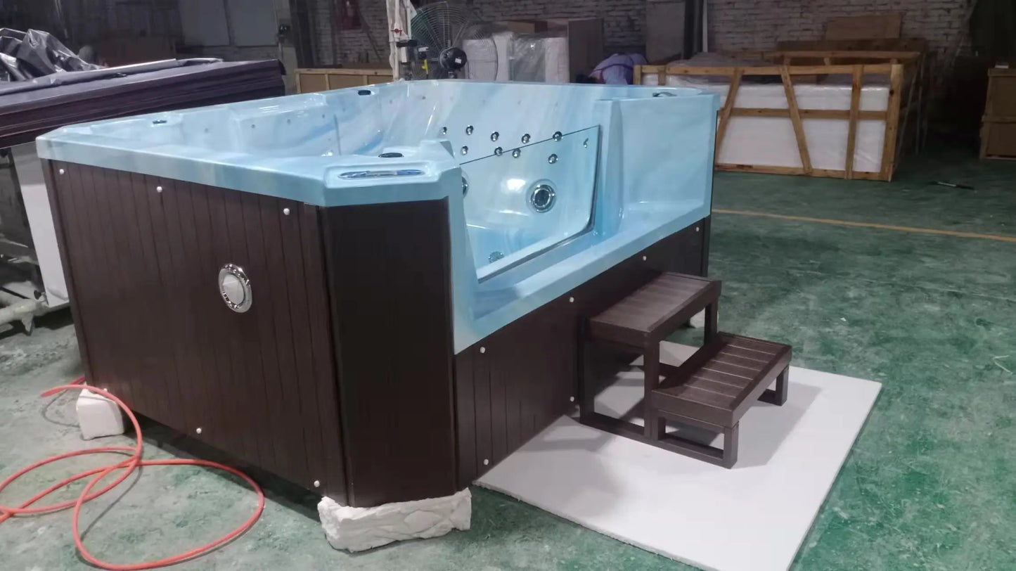 Outdoor Spa Hot Tub Family 4 Person Hot Tub Massage Spa Pool