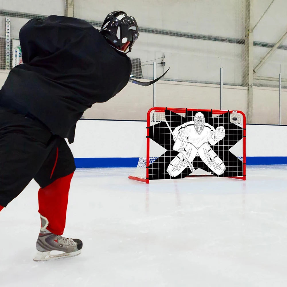 Street Hockey Net Goalie Target Hockey Net Training Target Hockey Shooting Training