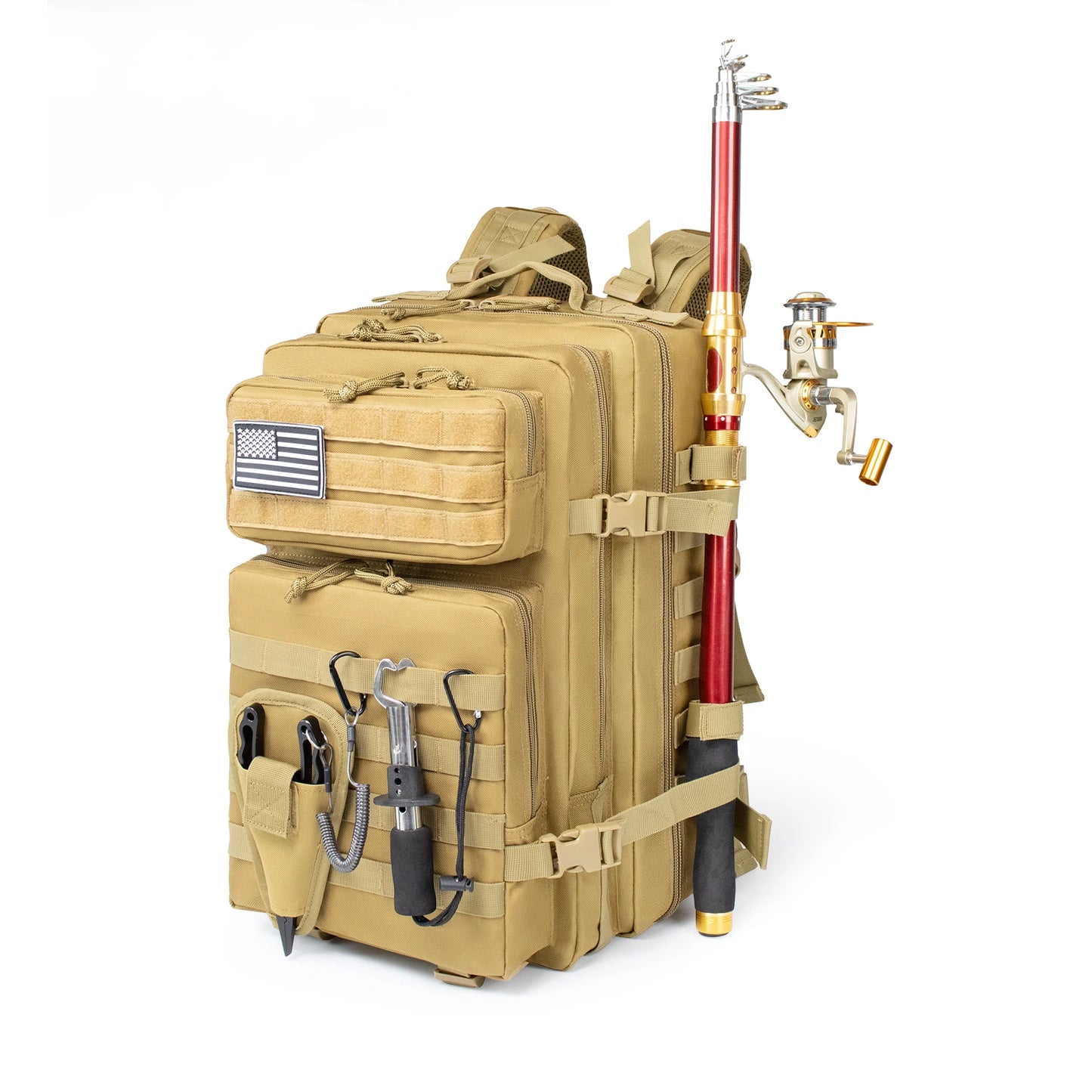 45L Fishing Hunting Bag Tactical Backpack Men's