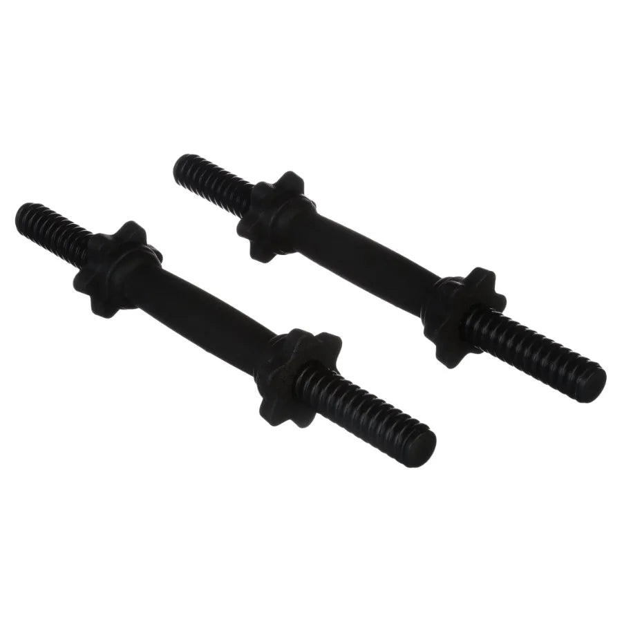 Standard 14" Threaded Dumbbell Handle Set, Black