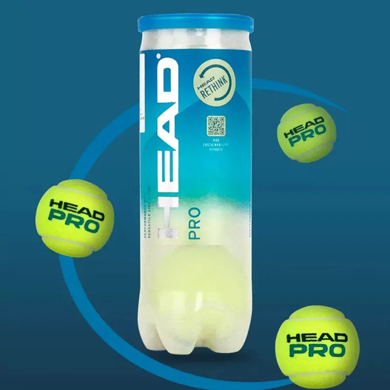 HEAD Professional Tennis 4B TEAM 3 Tour X  Training Ball T 3B Pro Match Balls
