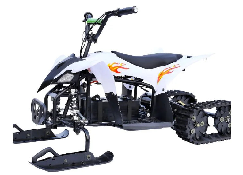 800W Security Outdoor Kids' Electric Motor Snowmobile for Snow Bike & Sleds & Snow Tubes