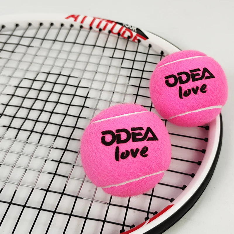ODEA Professional Tennis Pink Training Ball 2 ball/barrel Match Balls
