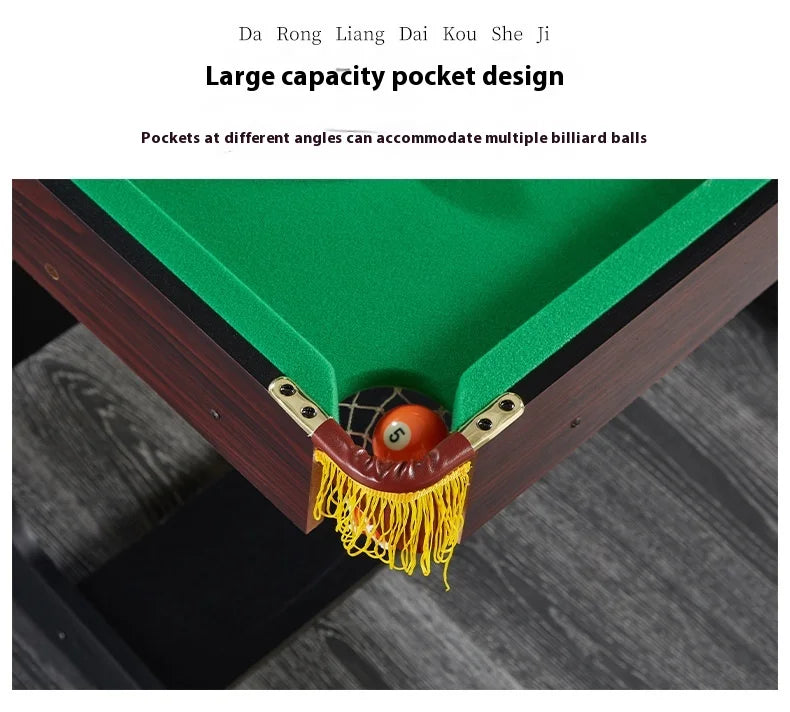 Children's Folding Wooden Pool Table Home Use Large Small