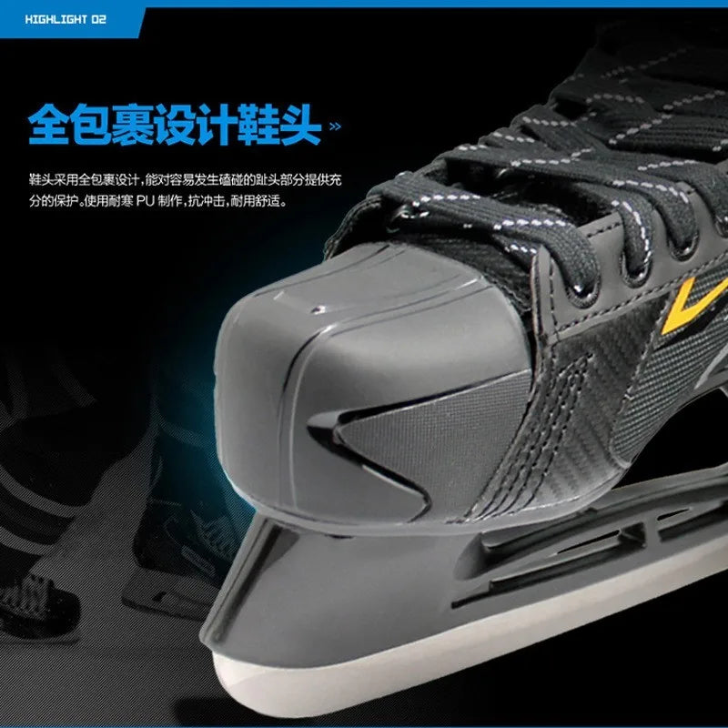 Lyzwiarstwo Figurowe R50 Adult Ice Hockey Skate Children Unisex Ice Skati