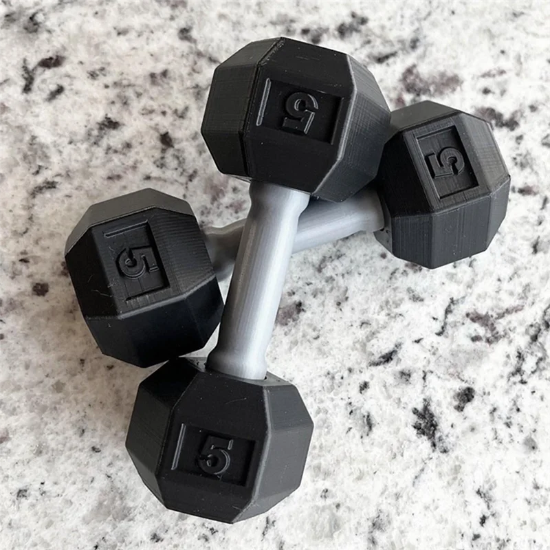 2Pcs Modern Kids Weight Set Toy Dumbbells Baby Workout Weights Fun Fitness And Exercise