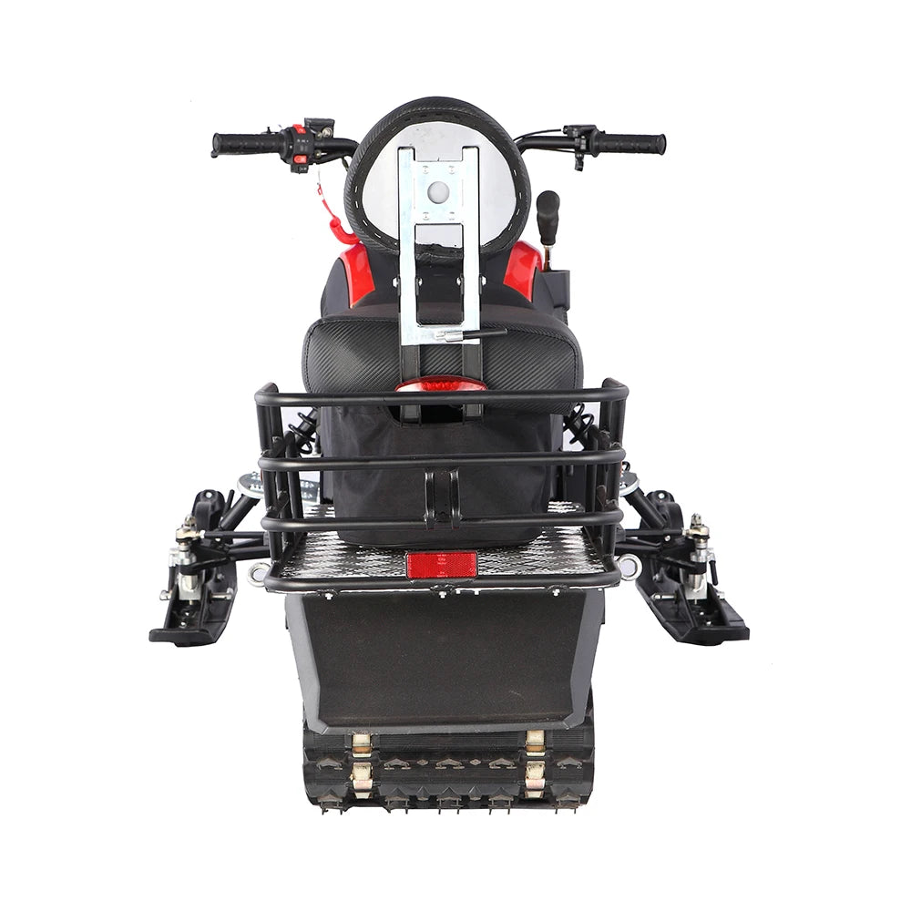 Adult Motorcycle Skiing  200cc Snow Scooter Gas Electric Snowmobile Sled Car