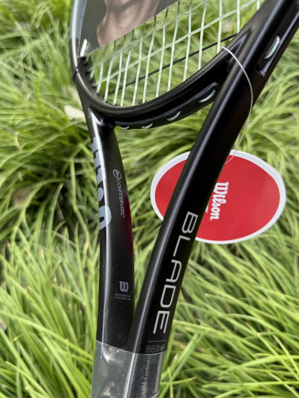 Wilson Blade98 18x20 V6 All Carbon Countervail Tennis Racquet Suit Professional Male