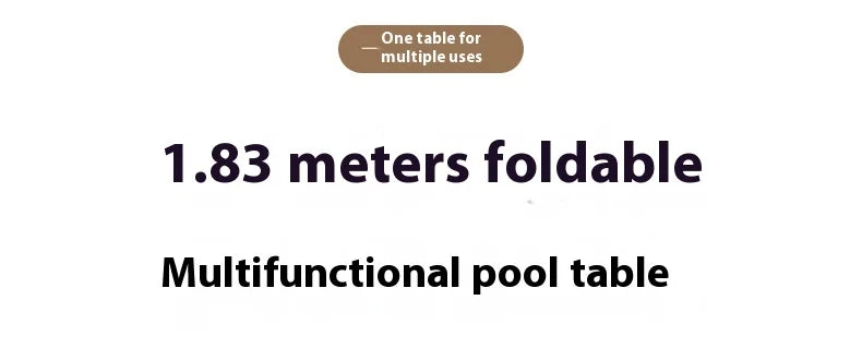 Children's Folding Wooden Pool Table Home Use Large Small