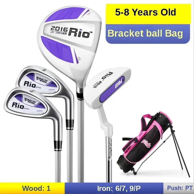 PGM 3-12 Age Boys Girls Kids Golf Club Full Sets Gift