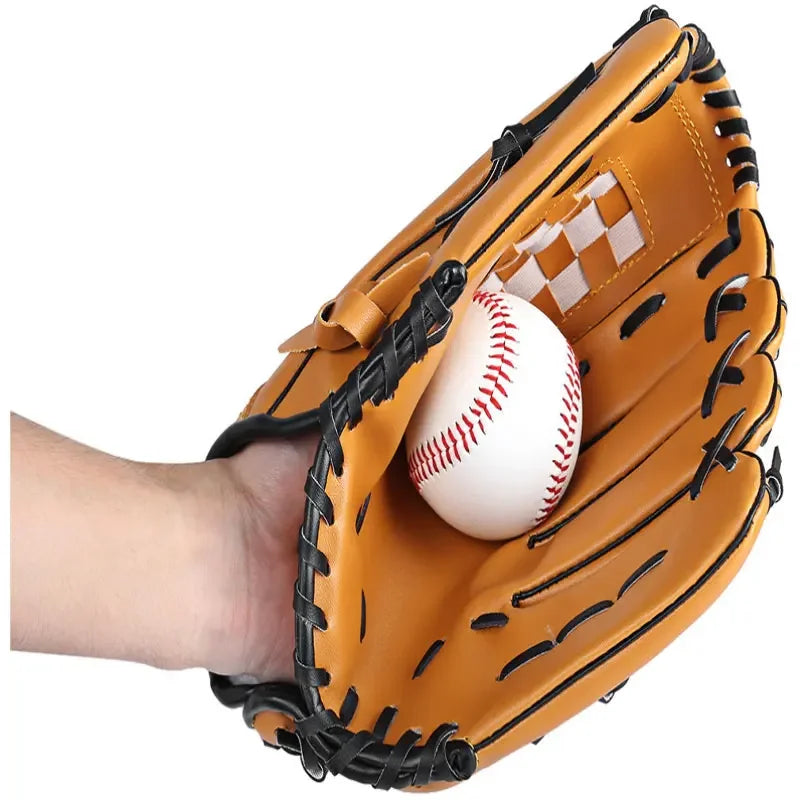 Outdoor Sports Two Colors Baseball Glove Softball Practice Equipment