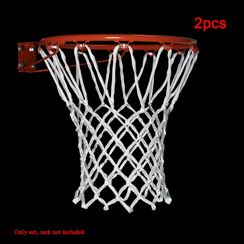 1Pair Basketball Rim Mesh Net Standard Sports Basketball Net Loops Outdoor Sports