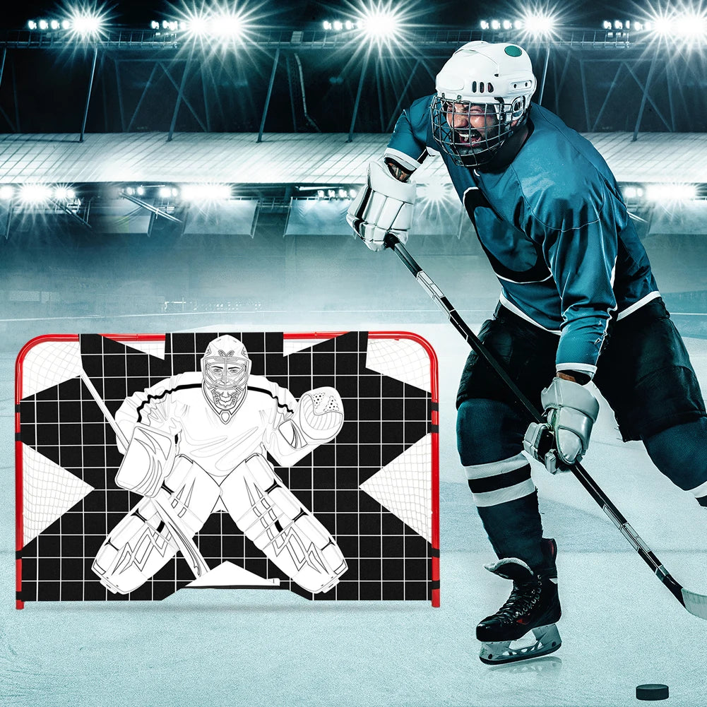 Street Hockey Net Goalie Target Hockey Net Training Target Hockey Shooting Training