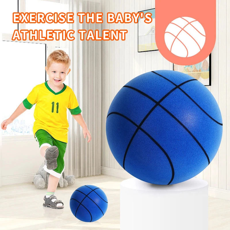 New Bouncing Mute Ball Size 3/5/7 Indoor Silent Basketball No Noise Soft High Density Foam