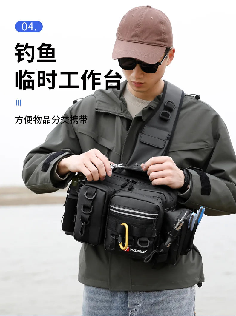 Fishing Tackle Backpack Lure Box Storage