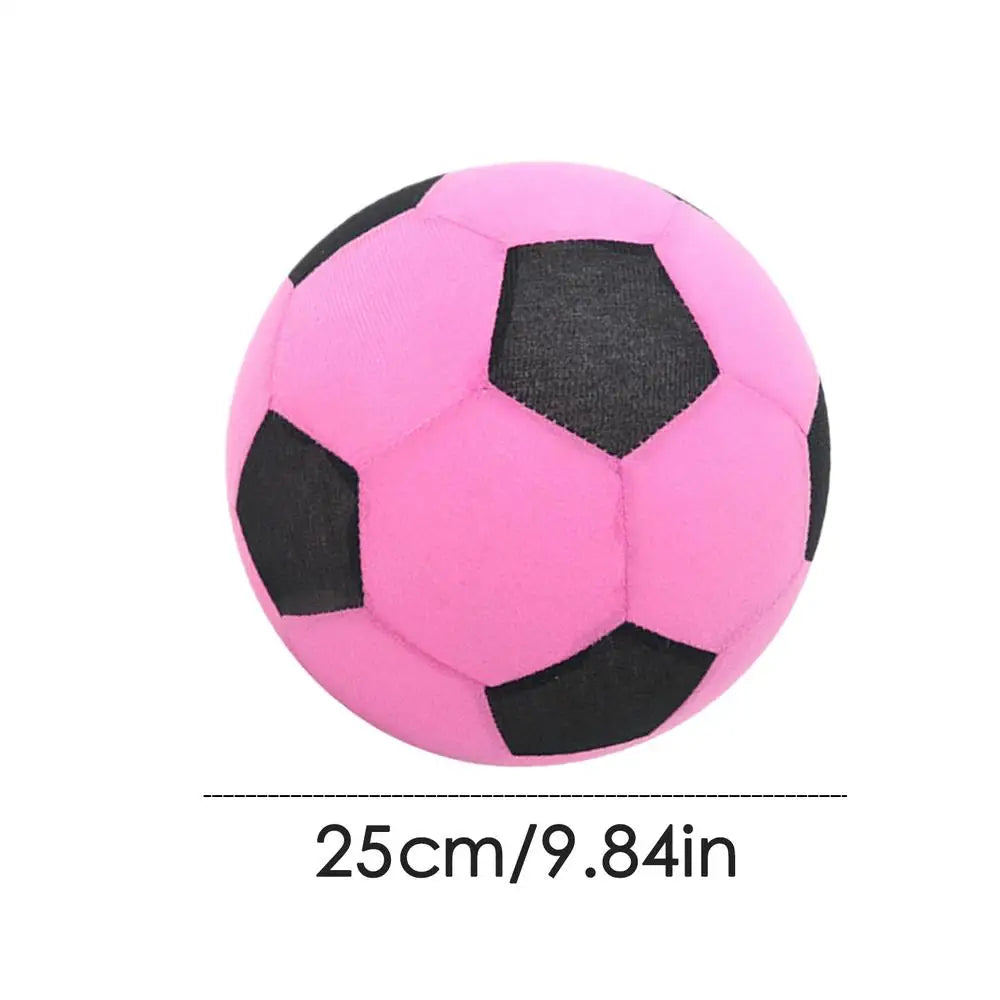 Indoor Silent Soccer Ball 25cm Easy to Grip High Density inflatable Quiet Training Ball