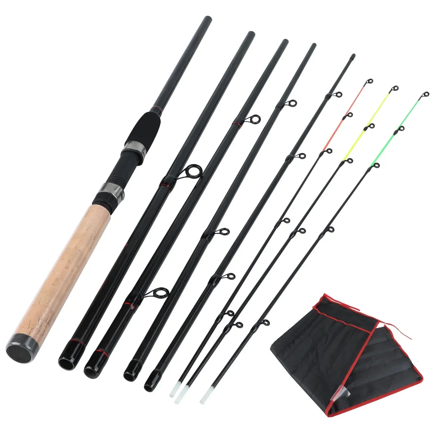 Sougayilang Feeder Fishing Rod Lengthened Handle6 Sections