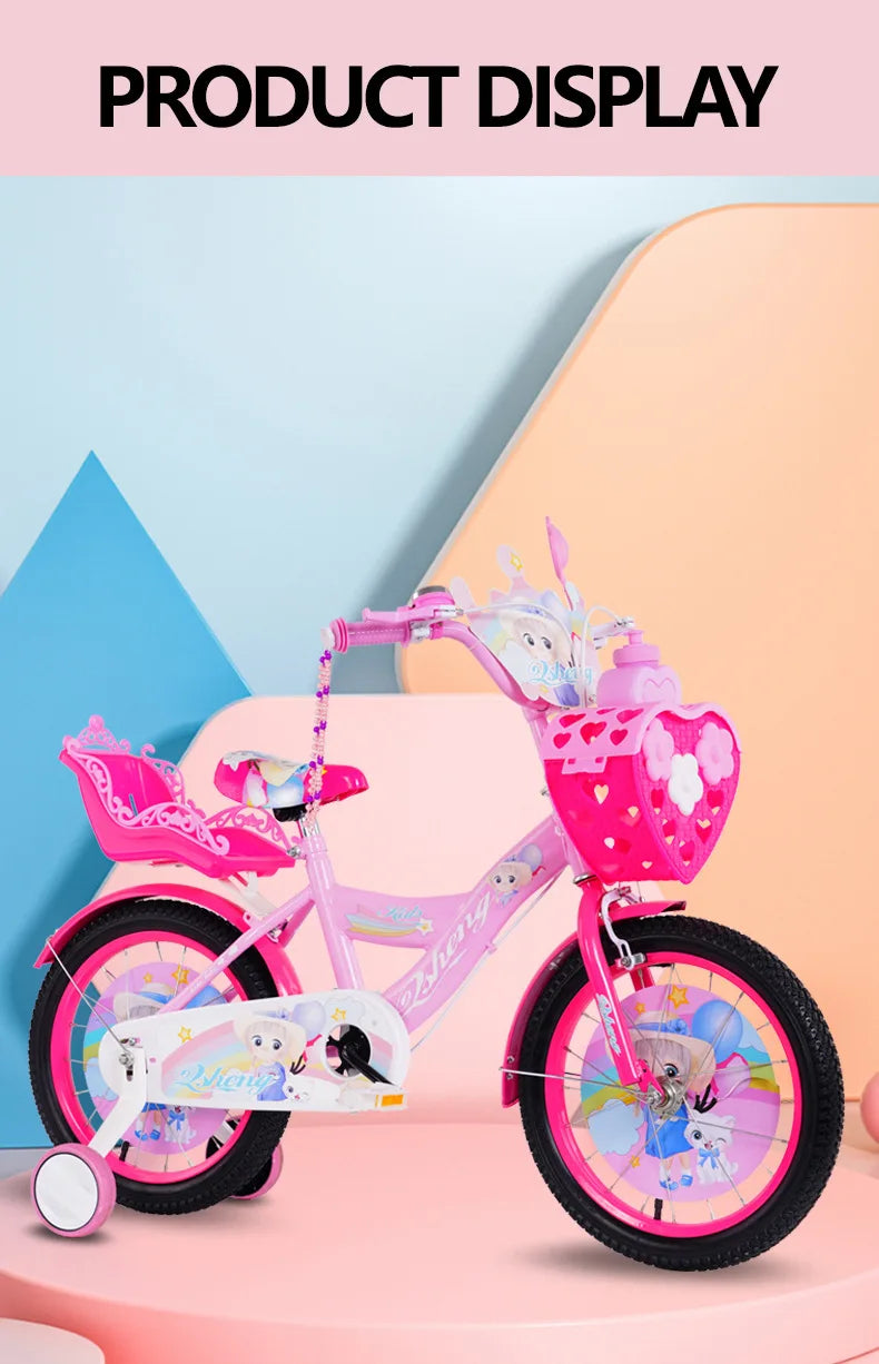 Children's Bicycle Boys and Girls 3 Years Old 5 Years Old 9 Years Old