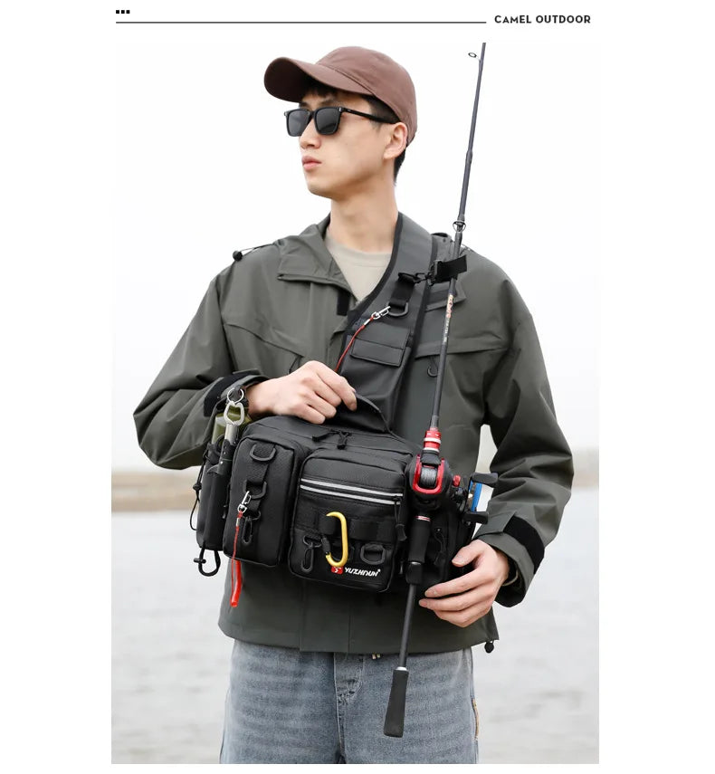 Fishing Tackle Backpack Lure Box Storage
