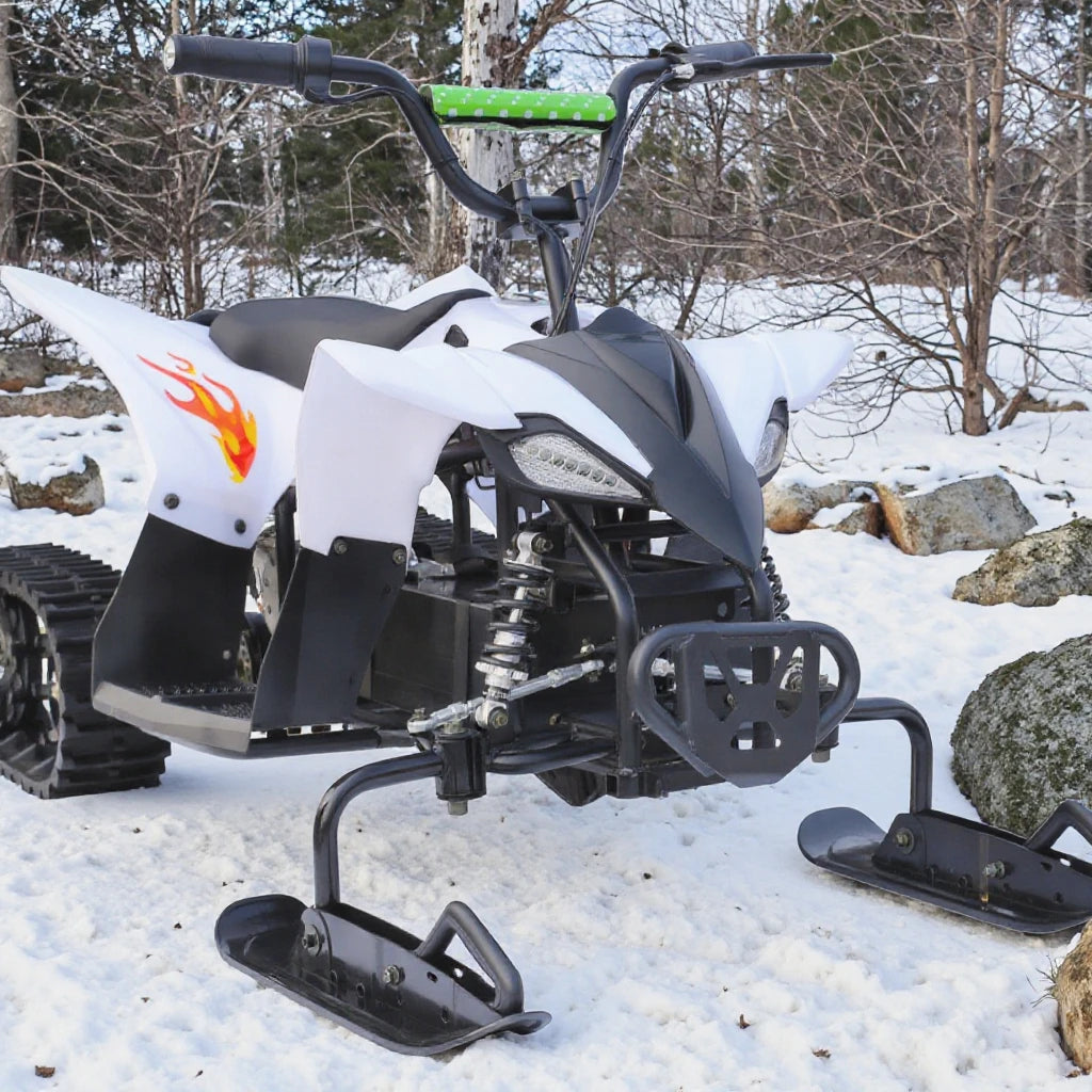 800W Security Outdoor Kids' Electric Motor Snowmobile for Snow Bike & Sleds & Snow Tubes