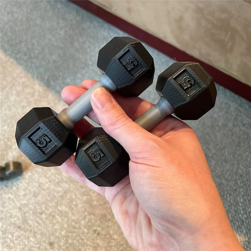 2Pcs Modern Kids Weight Set Toy Dumbbells Baby Workout Weights Fun Fitness And Exercise