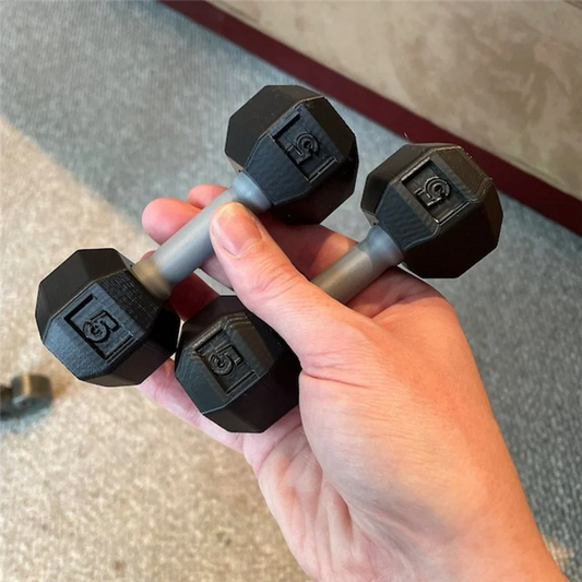 2Pcs Modern Kids Weight Set Toy Dumbbells Baby Workout Weights Fun Fitness And Exercise