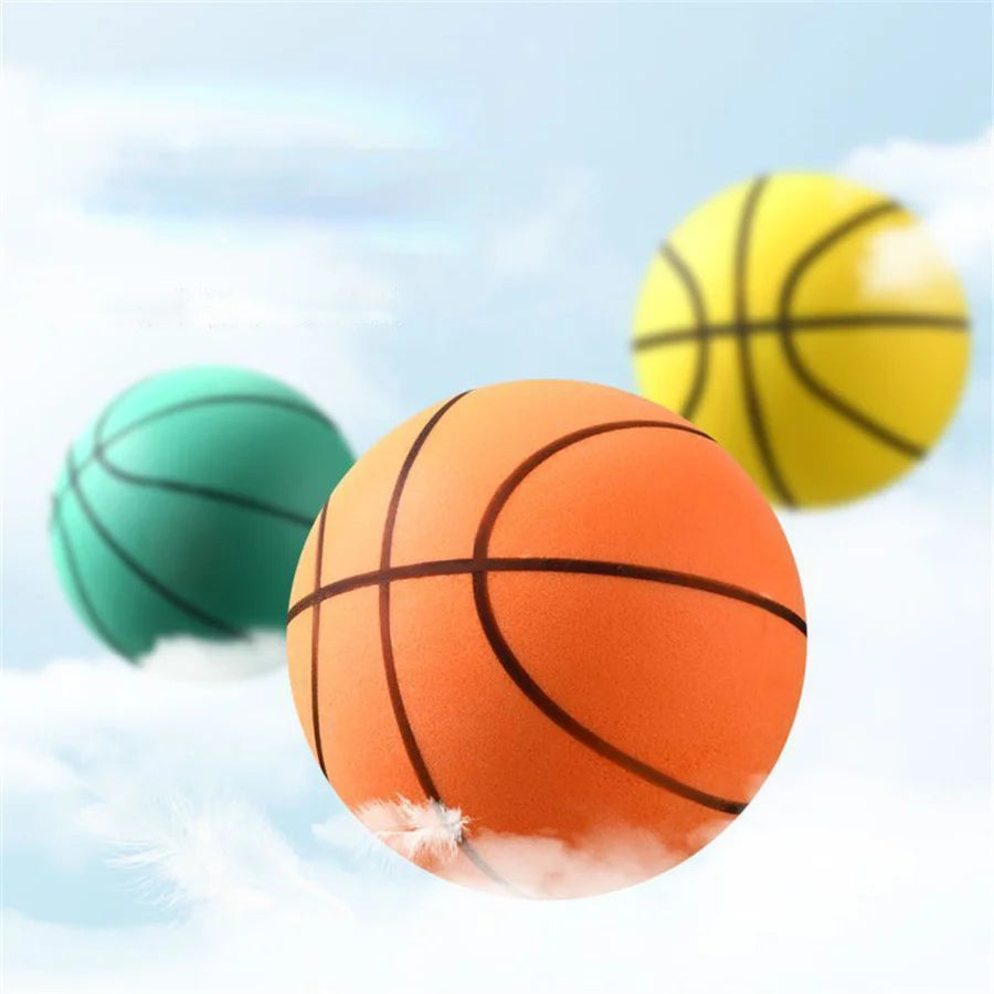 New Bouncing Mute Ball Size 3/5/7 Indoor Silent Basketball No Noise Soft High Density Foam