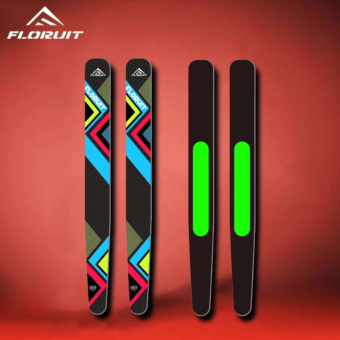 FLORUIT Customized Ski Alpine Ski Manufacturer China High Quality OEM Wide Backcounty Skis