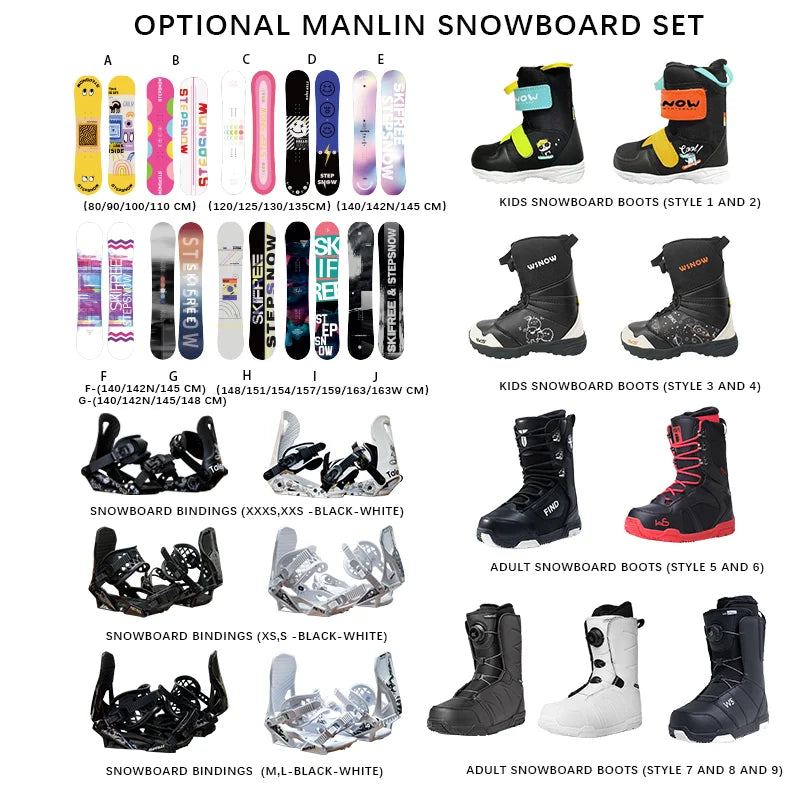 Professional OEM ODM Custom Snowboard Factory Supply Snowboards & Skis Camber Snow Board for Kids