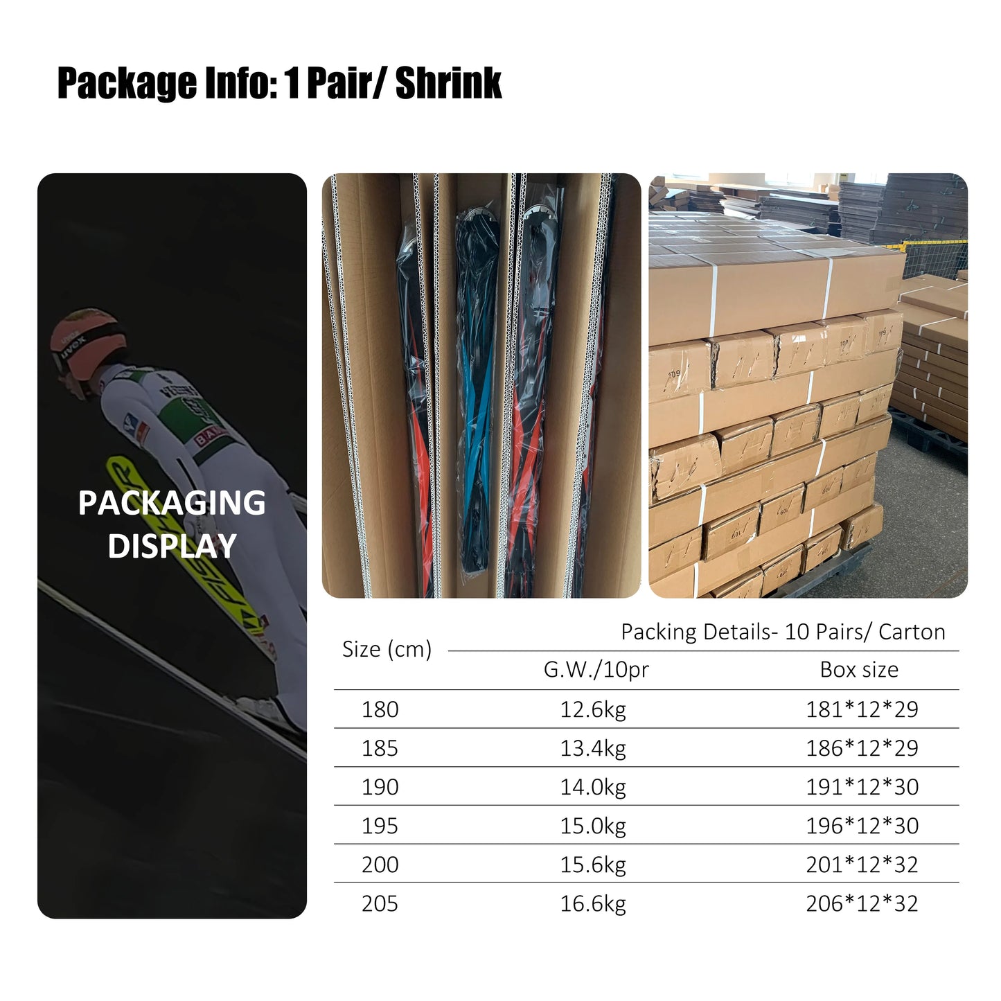 New Season Soft Light Durable Park All Mountain Rail Jib Freestyle Skis Twin Tip Alpine Ski