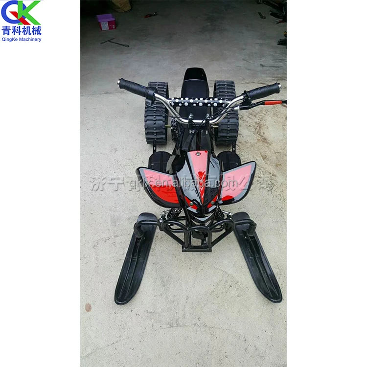 Sleigh Outdoor Snow Scooter Snowmobile 110cc High-power  Snowmobile in Winter