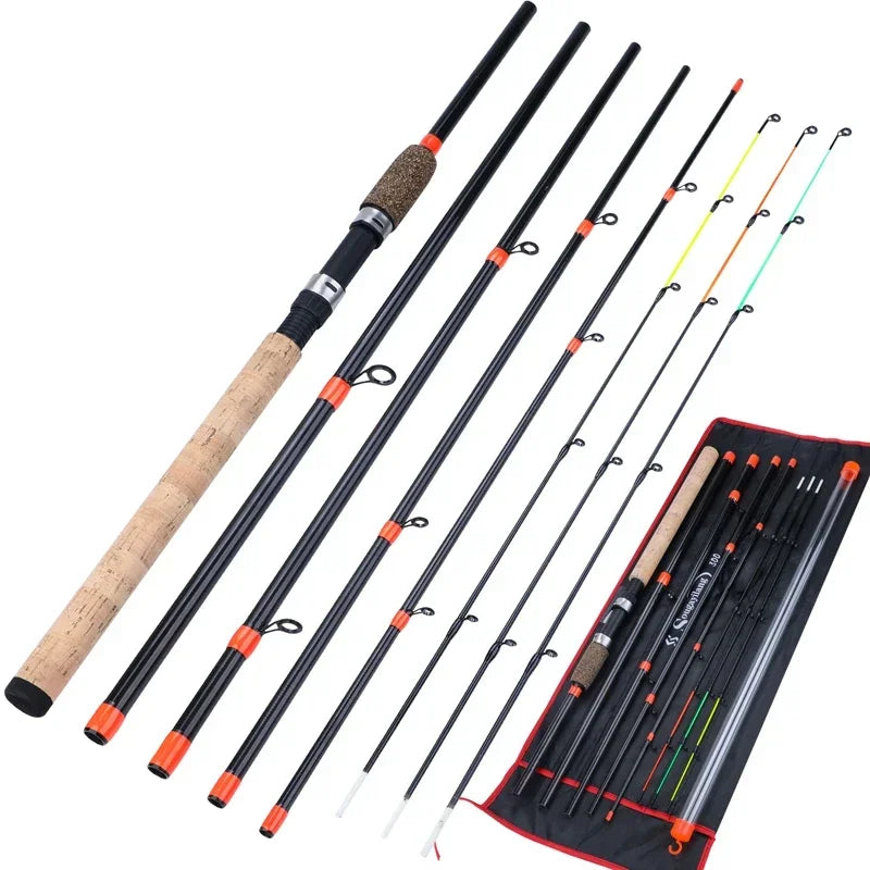 Sougayilang Feeder Fishing Rod Lengthened Handle6 Sections