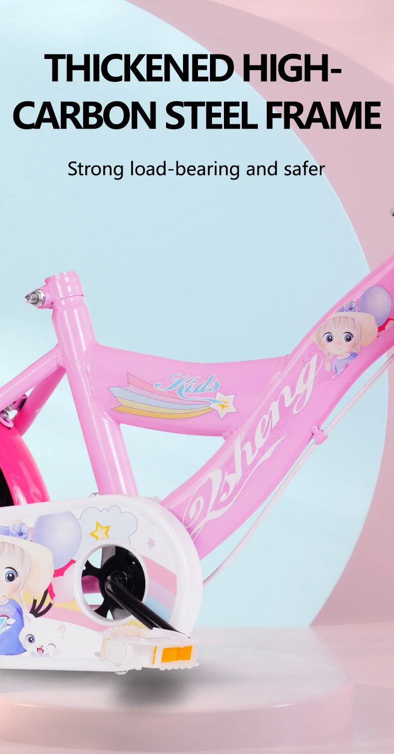 Children's Bicycle Boys and Girls 3 Years Old 5 Years Old 9 Years Old