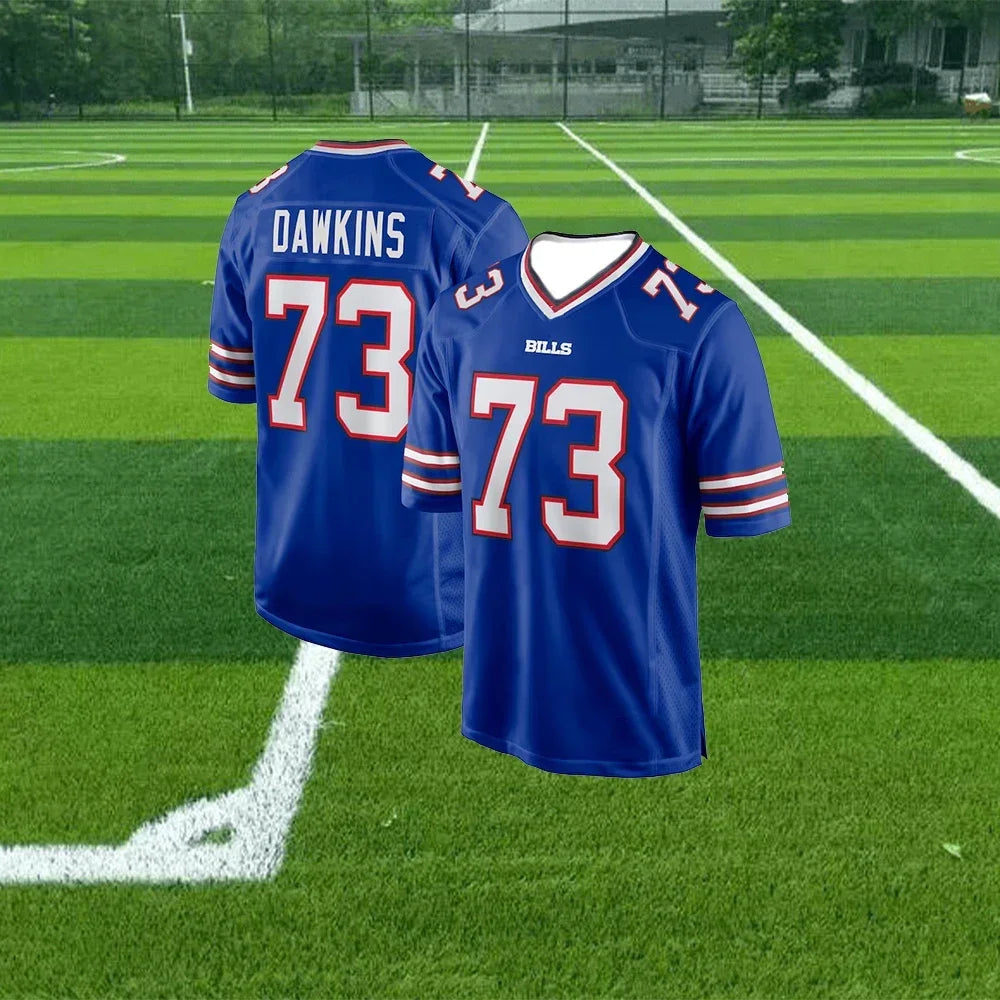 Buffalo American Football Jersey Sportswear Training Team Jerseys Bill Allen No.10 3D