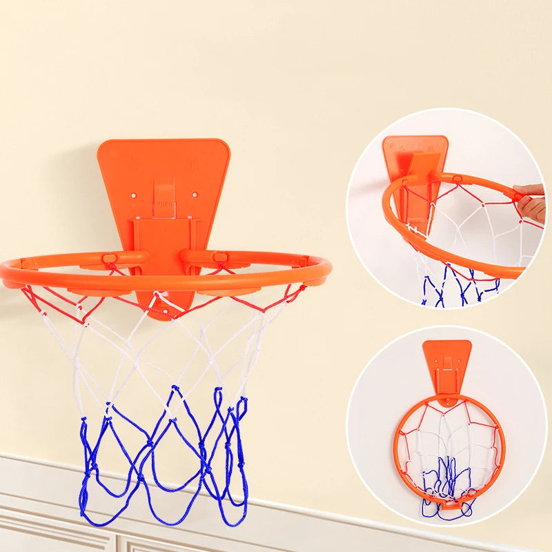 18/21/24CM Kids Bouncing Mute Basketball Squeezable Mute Bouncing Basketball