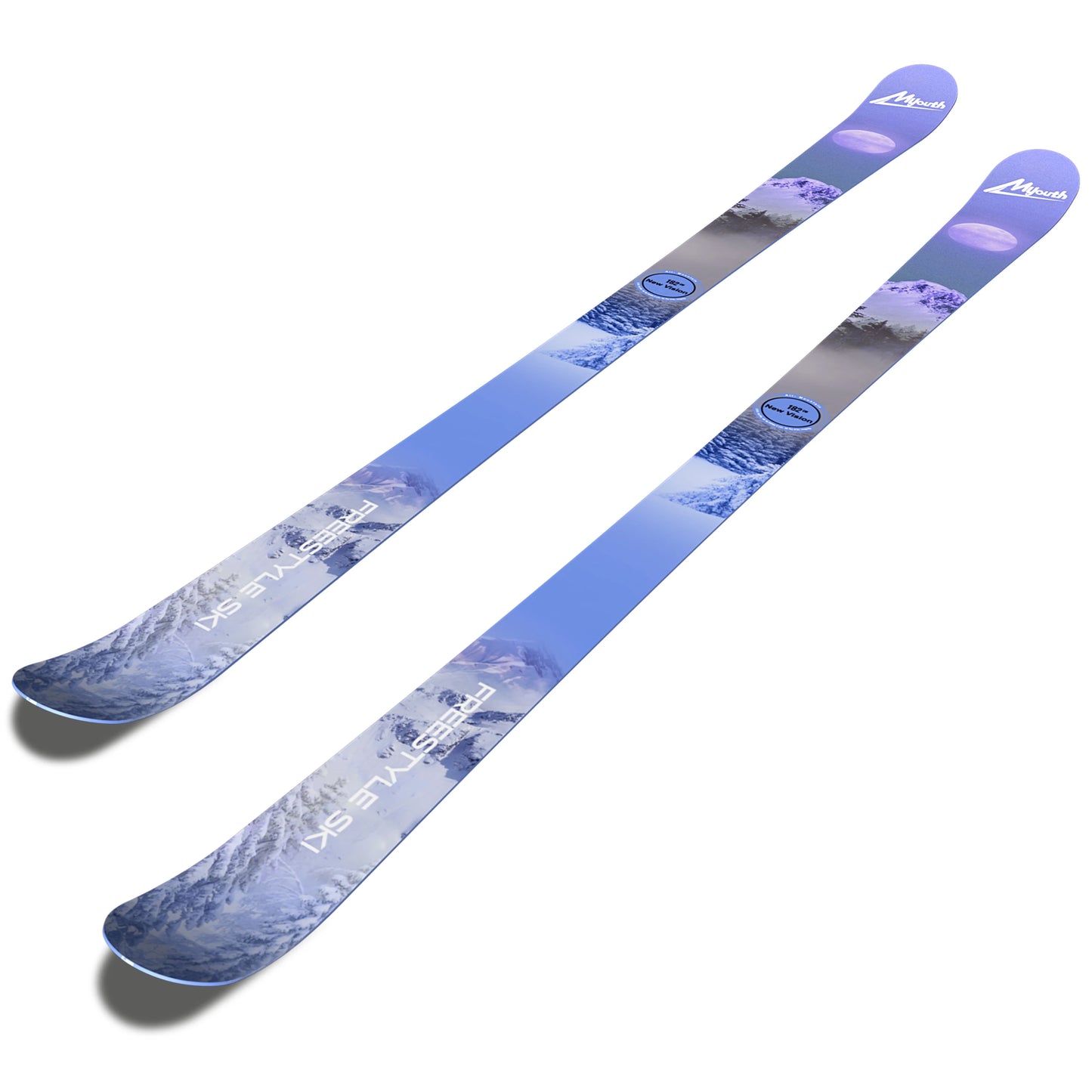 Factory Price Freestyle Twin Tip Soft Park All Mountain Alpine Snow Board Skis