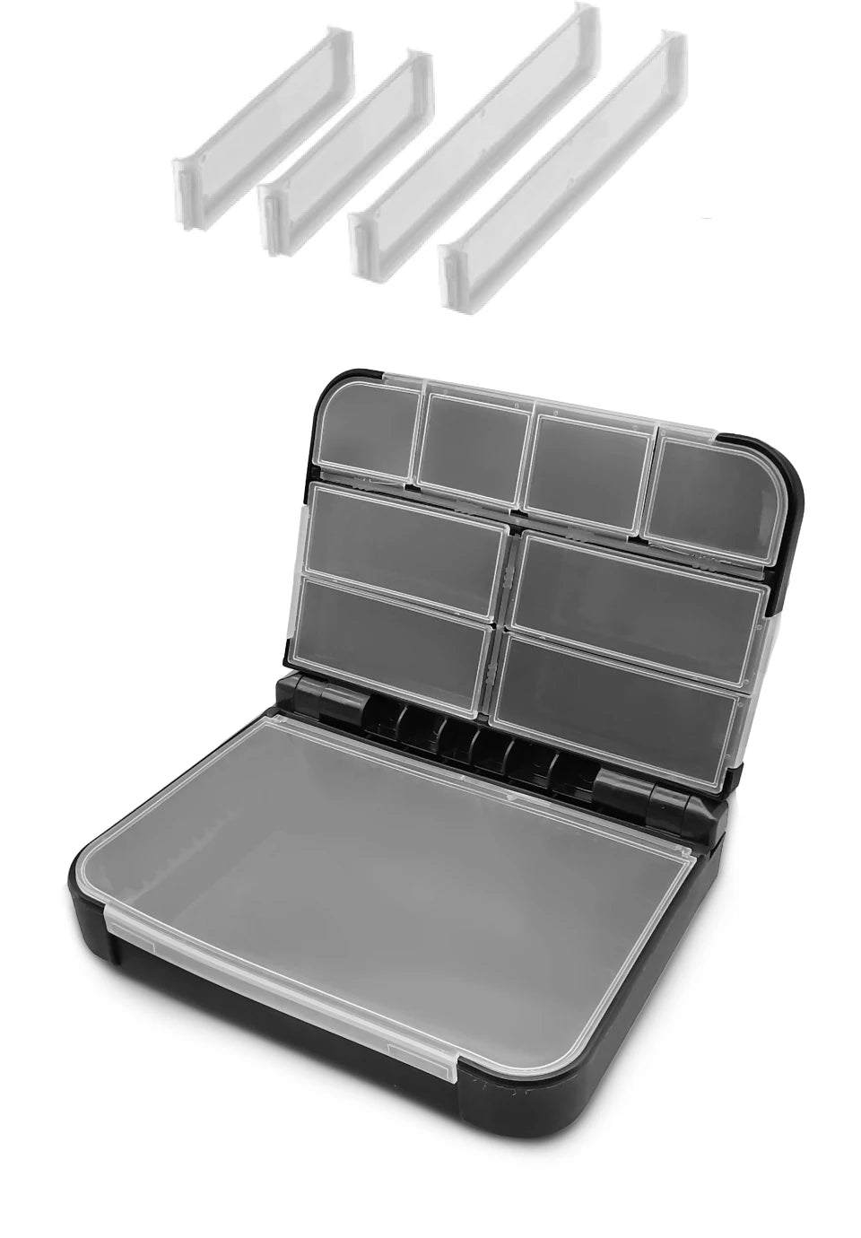 LUREHOLIC Fishing Tackle Boxes for Lure Accessories Storage Snap,