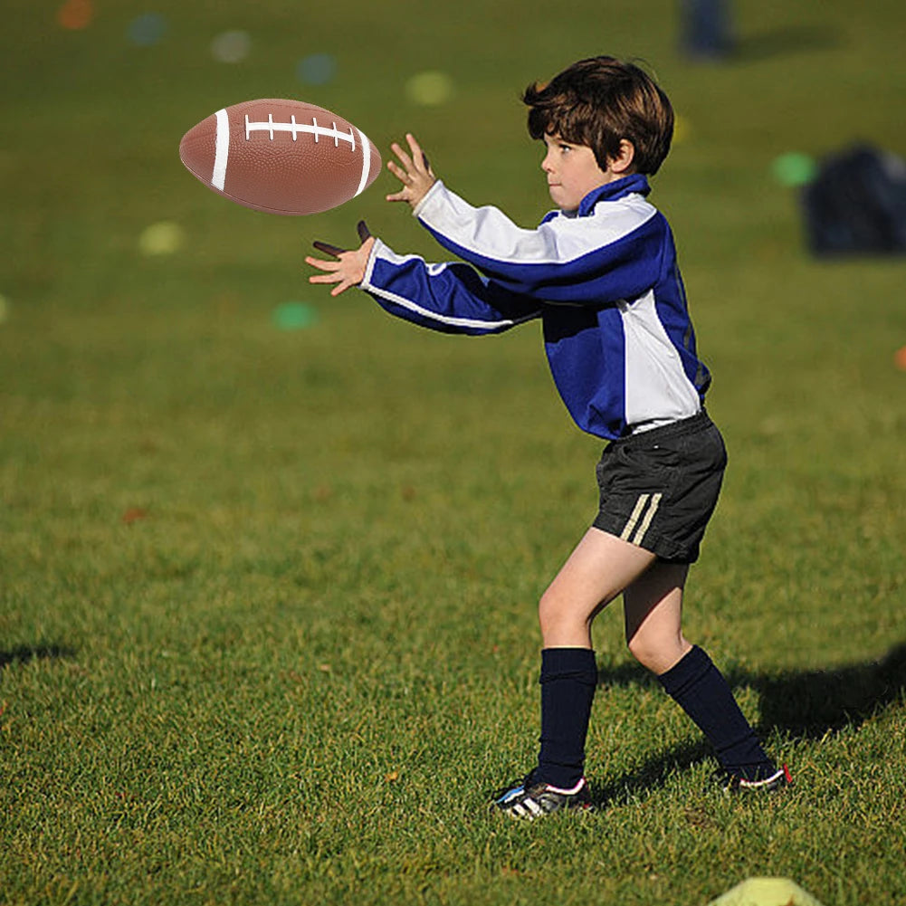 Teenagers American Football Inflatable Child Footballs with Inflator Children Game Ball for Kids Students