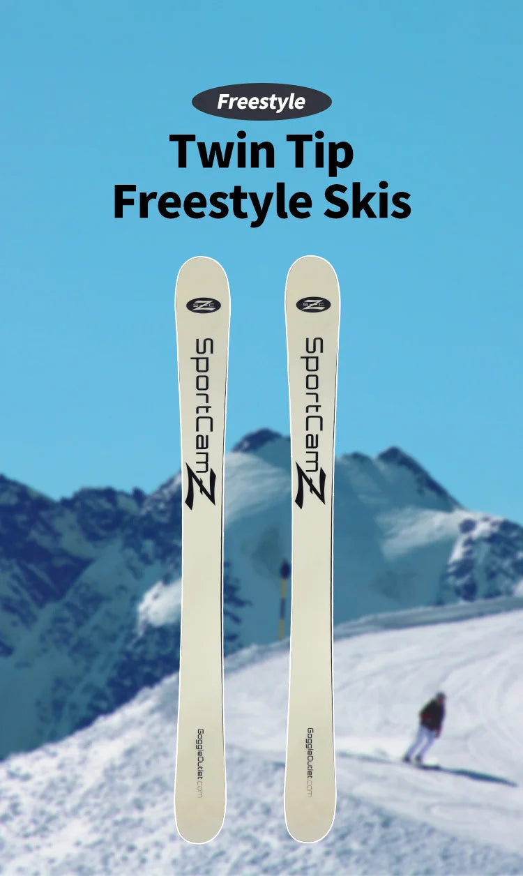 Factory price Cheap Adult Freeride Apline Ski Board Twin Tip Freestyle Skis