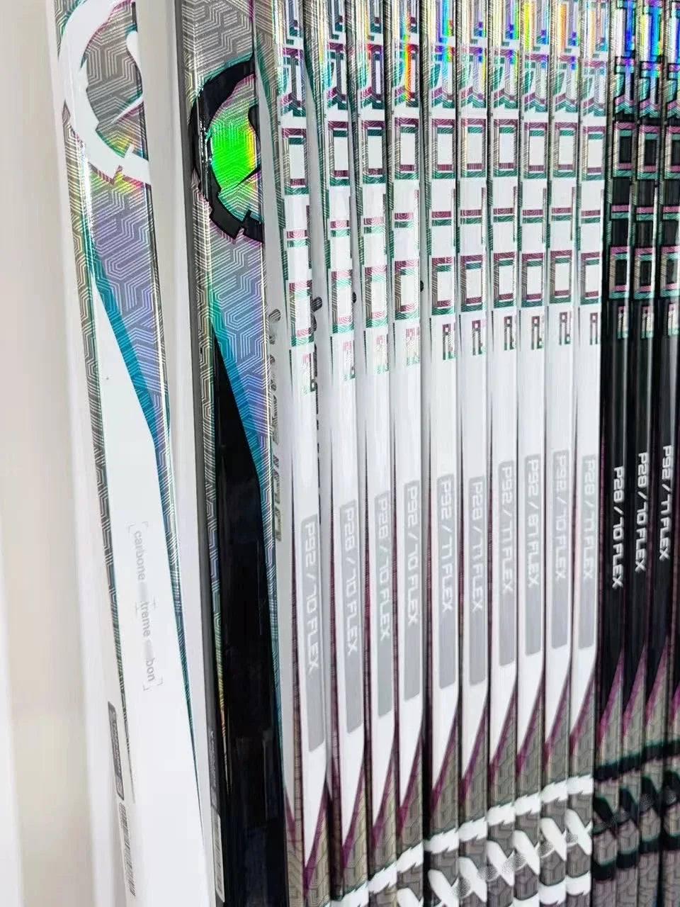 [2-PACK] Proto-2 White  Ice Hockey Sticks