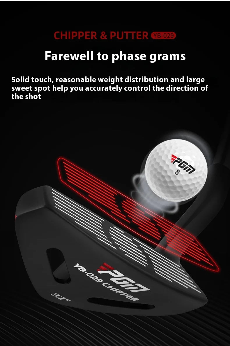 PGM TUG069 Golf Chipper & Putter Men Women Golf Club Short Cutting Tool,