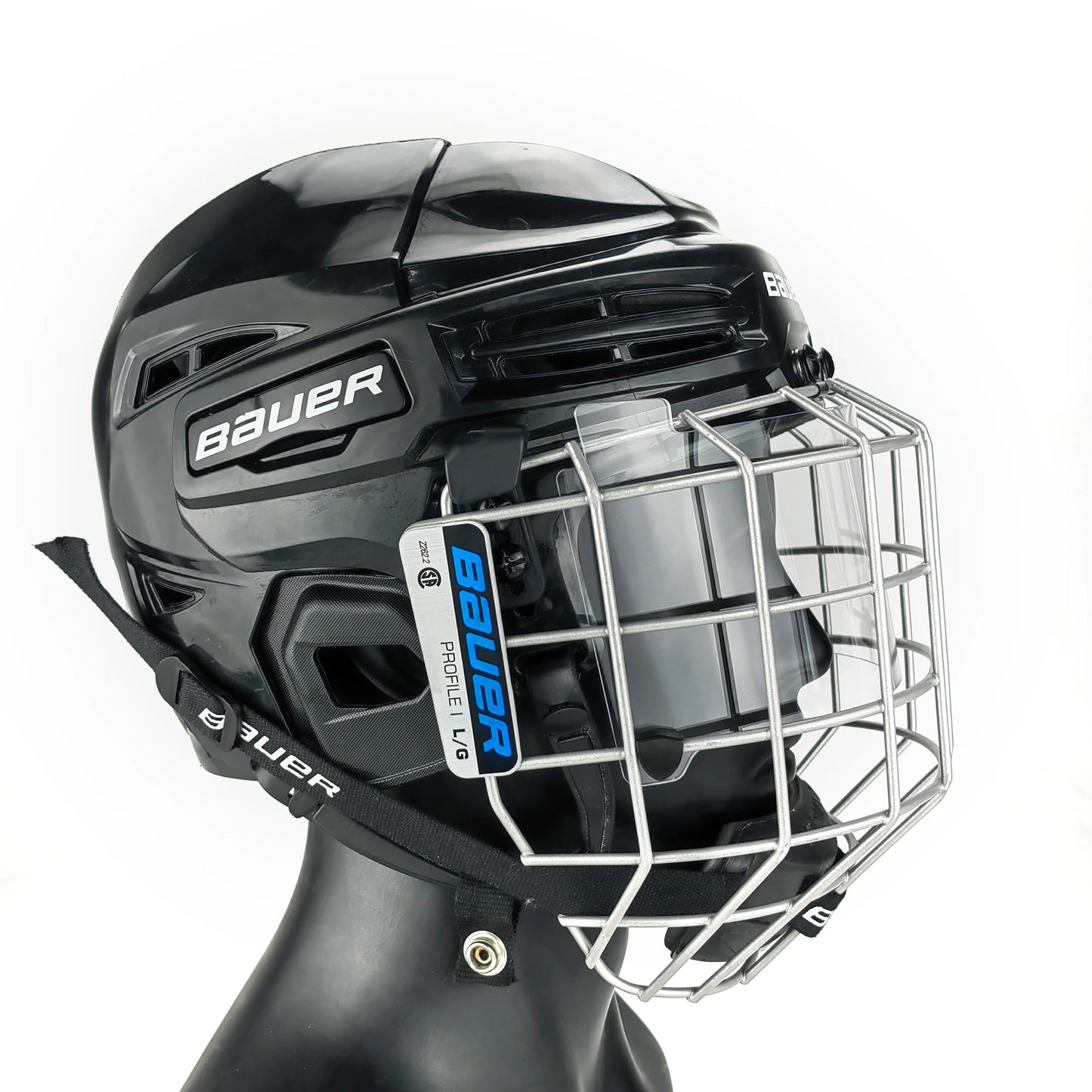 2024 New Model Senior Embedded Full size Hockey Helmet Clear visor Anti-Fog Anti-Scratch