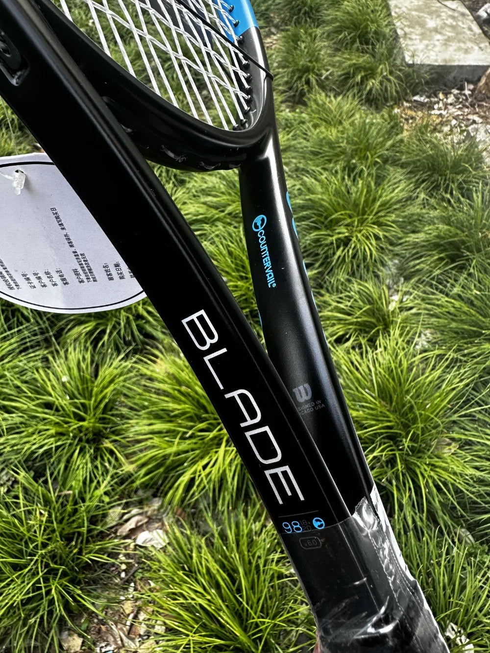 Wilson Blade98 18x20 V6 All Carbon Countervail Tennis Racquet Suit Professional Male