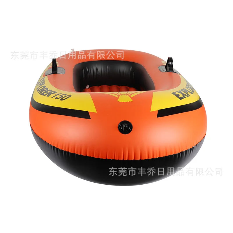Inflatable Boat Outdoor Inflatable Fishing Bo at Single Rafting Swimming Pool Toy Boat