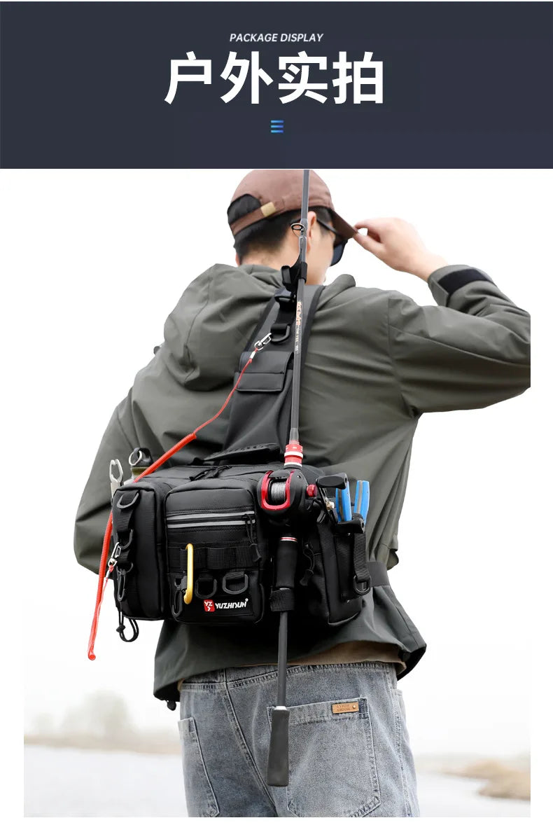 Fishing Tackle Backpack Lure Box Storage