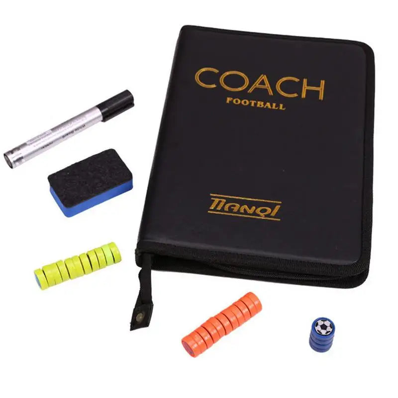 Magnetic Soccer Coaches Strategy Clipboard Waterproof  Training Board